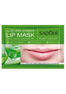 Hydrating single lip mask.